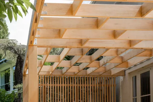 Unique pergola design