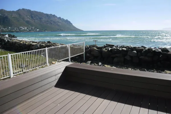 Composite deck project with sea view