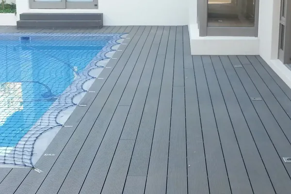 Exposed composite deck long lasting