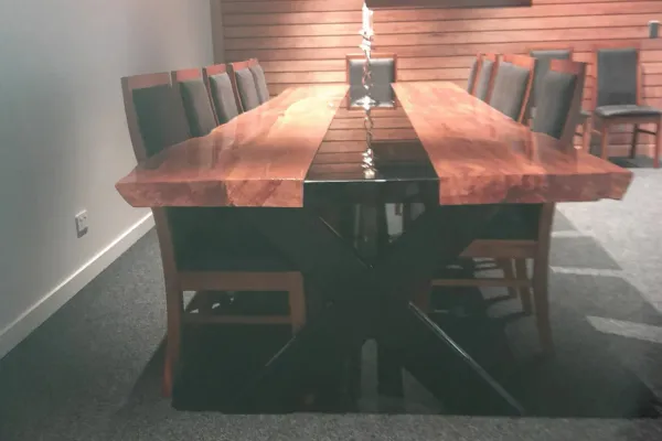 Dining table timber custom furniture