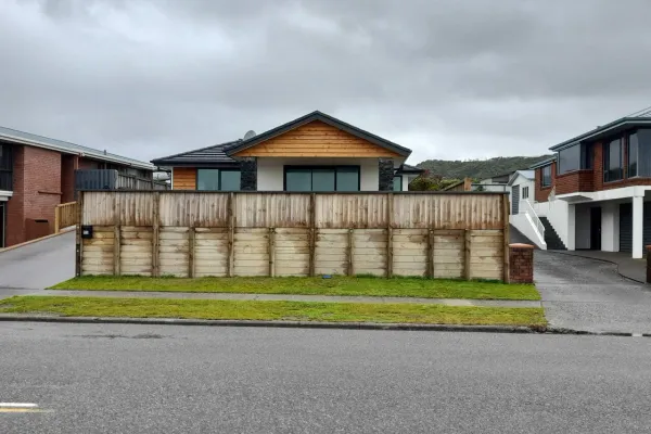 Timber fence