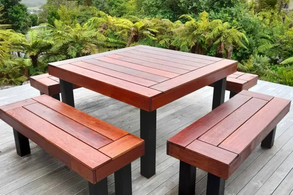 Outside custom furniture Auckland