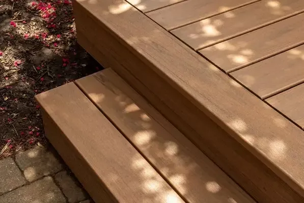 Trex Transcend Lineage Composite Deck steps