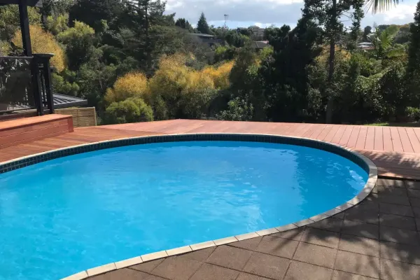 Pool Surround in Howick