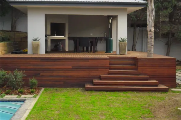 Deck and timber steps auckland