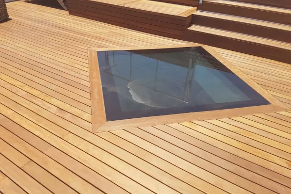 Top View suspended deck