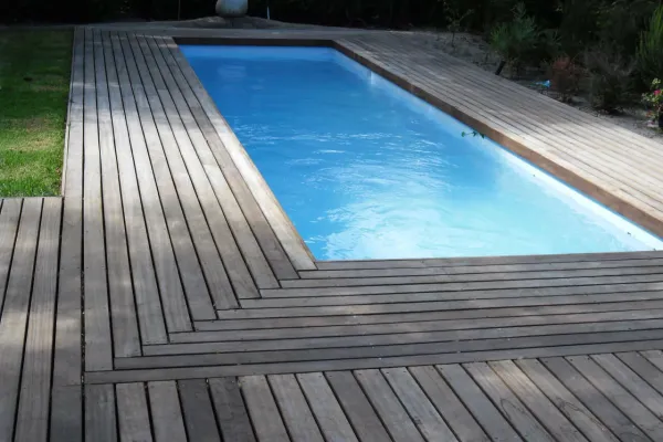 Deck with steps