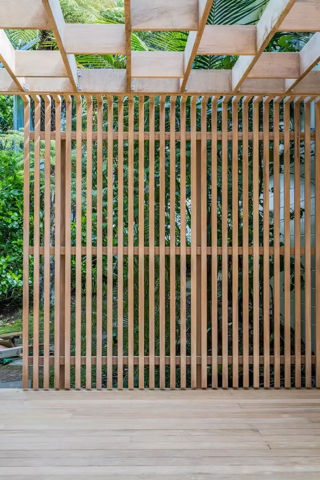 Privacy fence section
