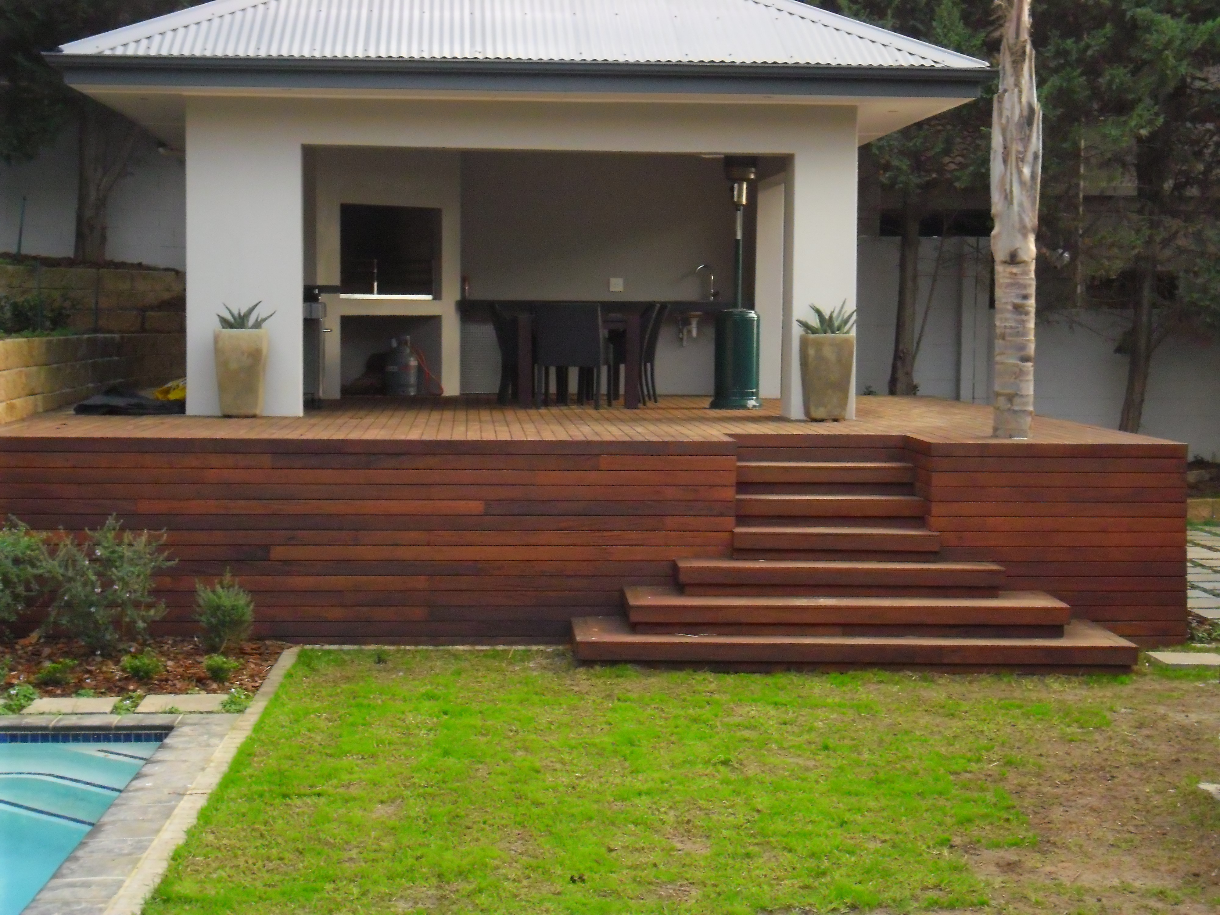 Deck and timber steps auckland