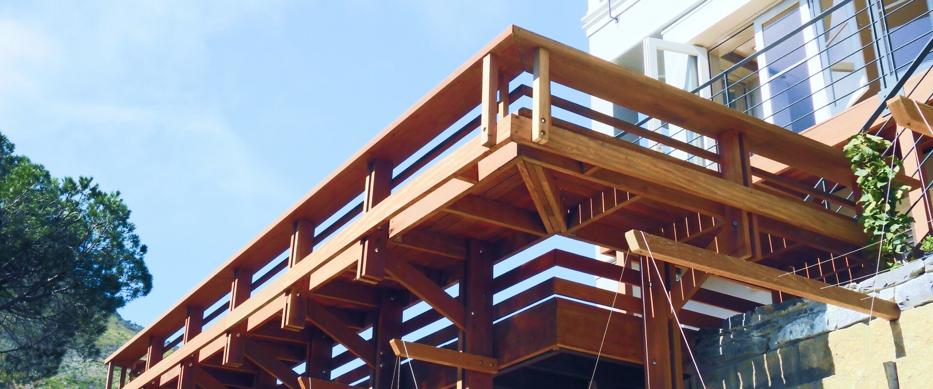 Suspended Timber Deck