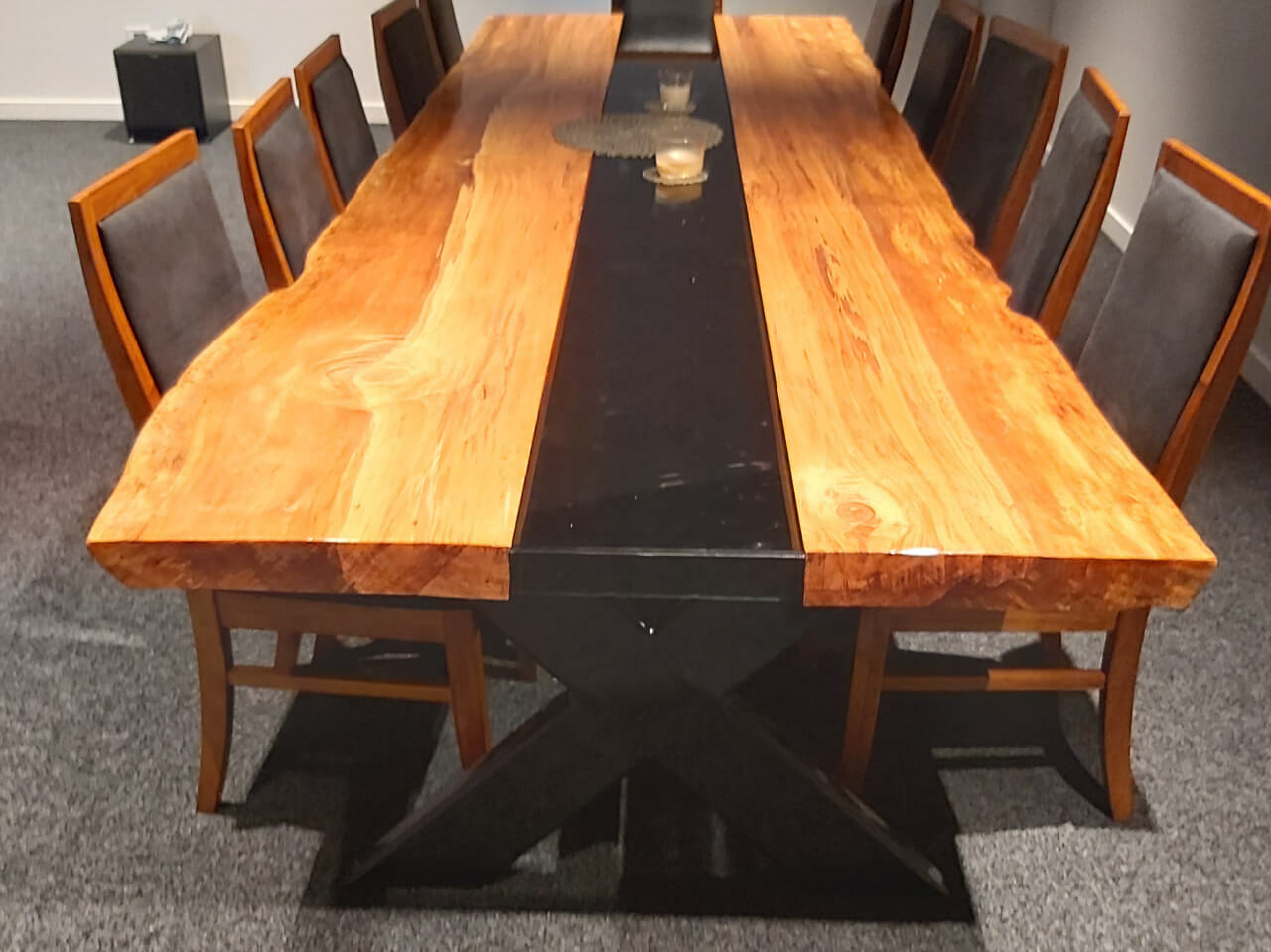 Dining table timber custom furniture