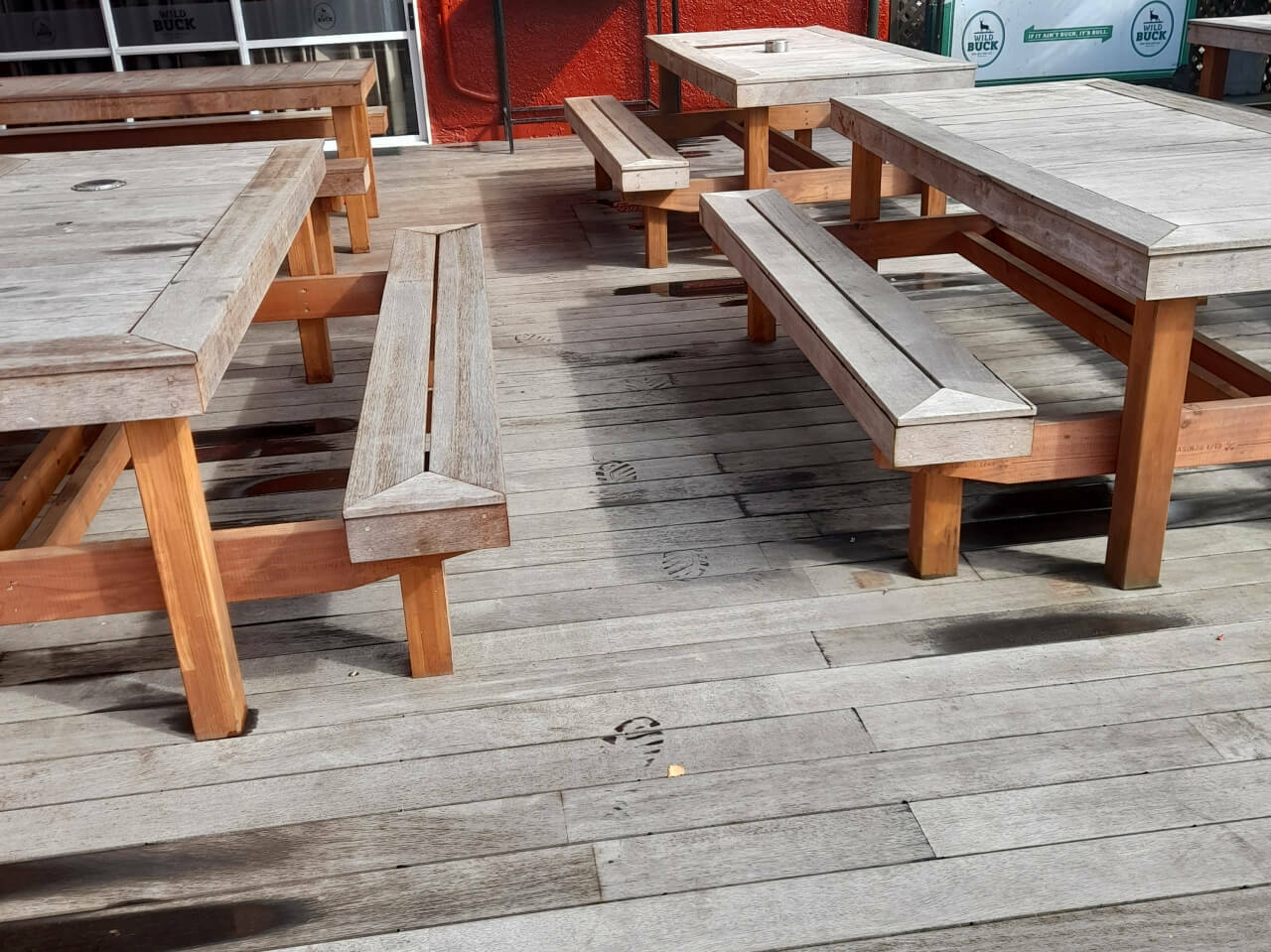 Timber deck and furniure restoration