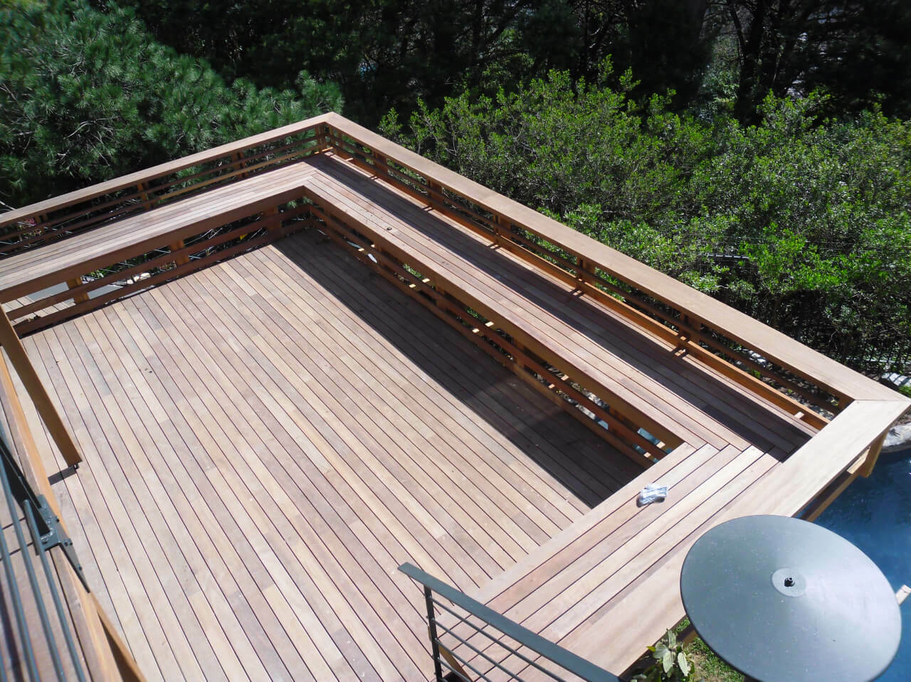 Top View suspended deck