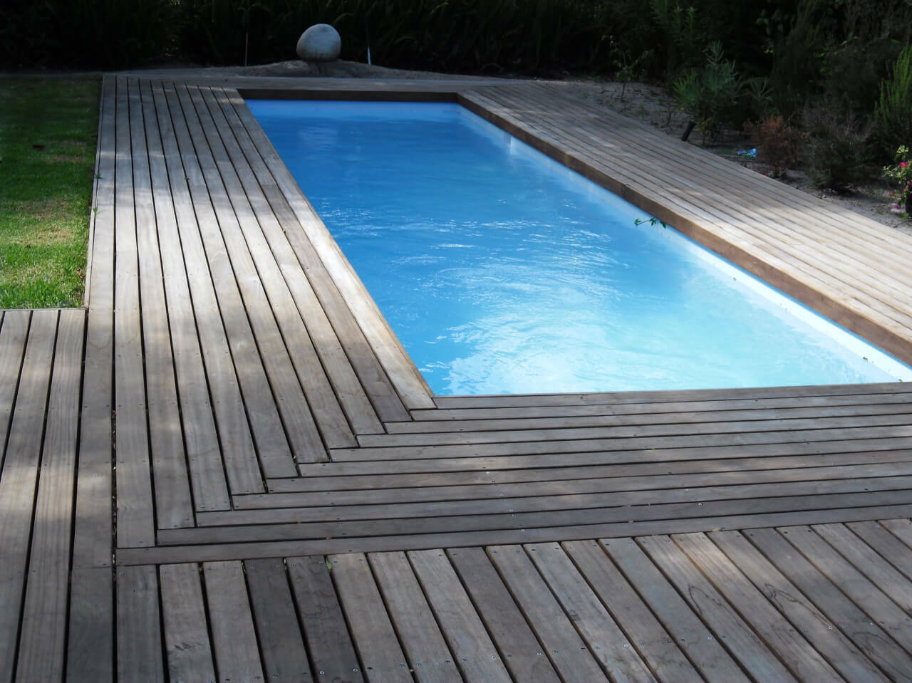 Pool surround deck